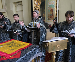 Литургия Преждеосвященных Даров в пятницу 4-й седмицы Великого поста