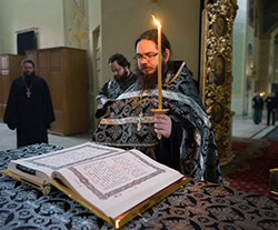 Канун Великого понедельника Страстной седмицы
