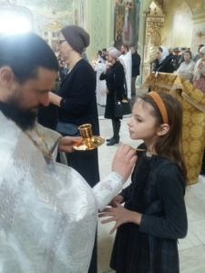 В нашем храме совершено таинство Елеосвящения (Соборования)