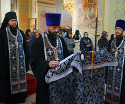 Великое повечерие с чтением канона преподобного Андрея Критского