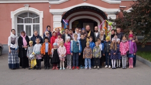 Начались занятия в воскресной школе при Покровском соборе