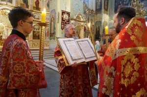 Канун дня памяти усекновения главы Иоанна Предтечи