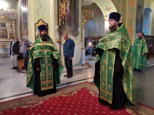 Канун дня памяти преподобного Сергия Радонежского
