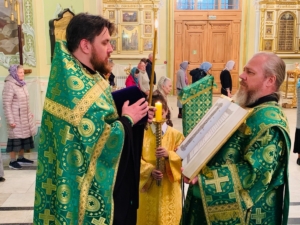 Канун дня памяти преподобного Сергия Радонежского