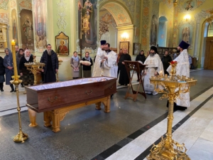 Лития о новопреставленном диаконе Андрее Николаевцеве