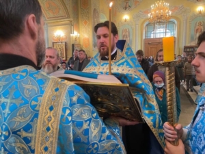 Канун праздника Благовещения Пресвятой Богородицы