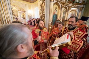 Великая пасхальная вечерня