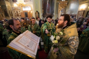Канун праздника Входа Господня в Иерусалим