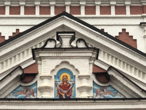 В Покровском соборе установлена мозаика