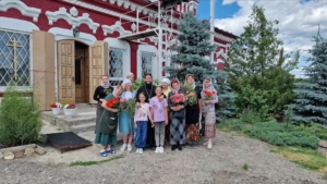 В рамках проекта "Согревая душу цветами" состоялась поездка церковных флористов