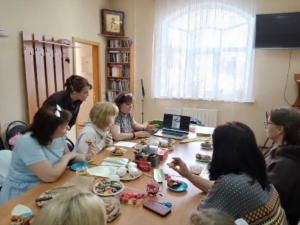 Встреча храмовых флористов