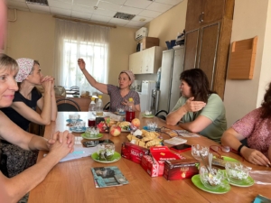 Встреча храмовых флористов