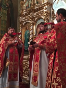 Ранняя Божественная литургия в Неделю 14-ю по Пятидесятнице