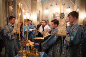 Введение во храм Пресвятой Богородицы. Всенощное бдение