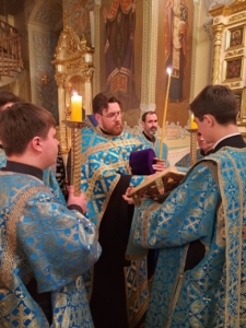 Канун праздника Сретения Господня