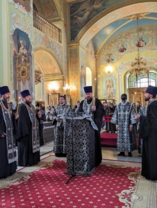 Великое повечерие с чтением канона преподобного Андрея Критского