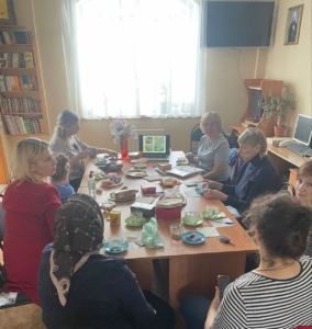 Встреча храмовых флористов