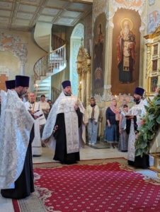 Канун праздника Преображения Господня
