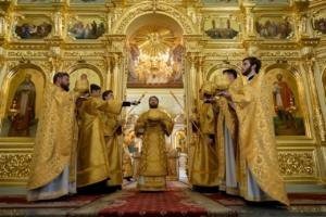 Архиерейское богослужение в Неделю 10-ю по Пятидесятнице