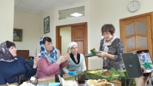 В нашем соборе проходят встречи храмовых флористов