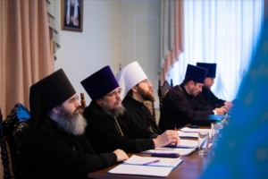 Настоятель собора принял участие в заседании Епархиального совета и Административного совещания