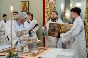Крещение Господне. Поздняя Божественная литургия