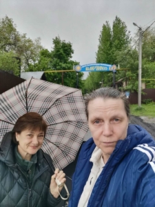 Субботник в лагере "Солнечный"