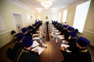 Настоятель собора принял участие в расширенном заседании Епархиального совета