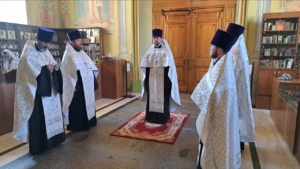 Канун праздника Вознесения Господня