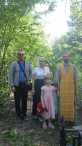 Панихида на Воскресенском кладбище