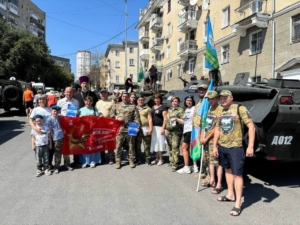 Старший волонтер Покровского собора награжден медалью  «За верность десантному братству»