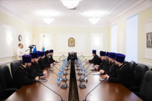 Настоятель собора принял участие в работе Епархиального совета
