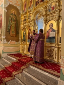 Ранняя Божественная литургия в Неделю 1-ю Великого поста