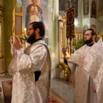 Праздник Рождества Господа Бога и Спаса нашего Иисуса Христа, поздняя Божественная литургия